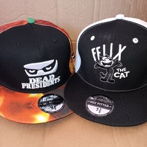 Fitted Cap Bundle 7 3/8 Dead Presidents And Felix The Cat